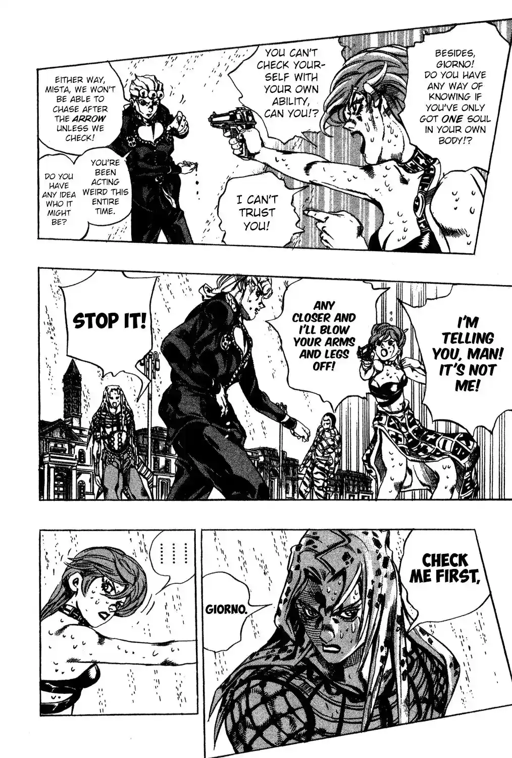 JoJo’s Bizarre Adventure Chapter 581