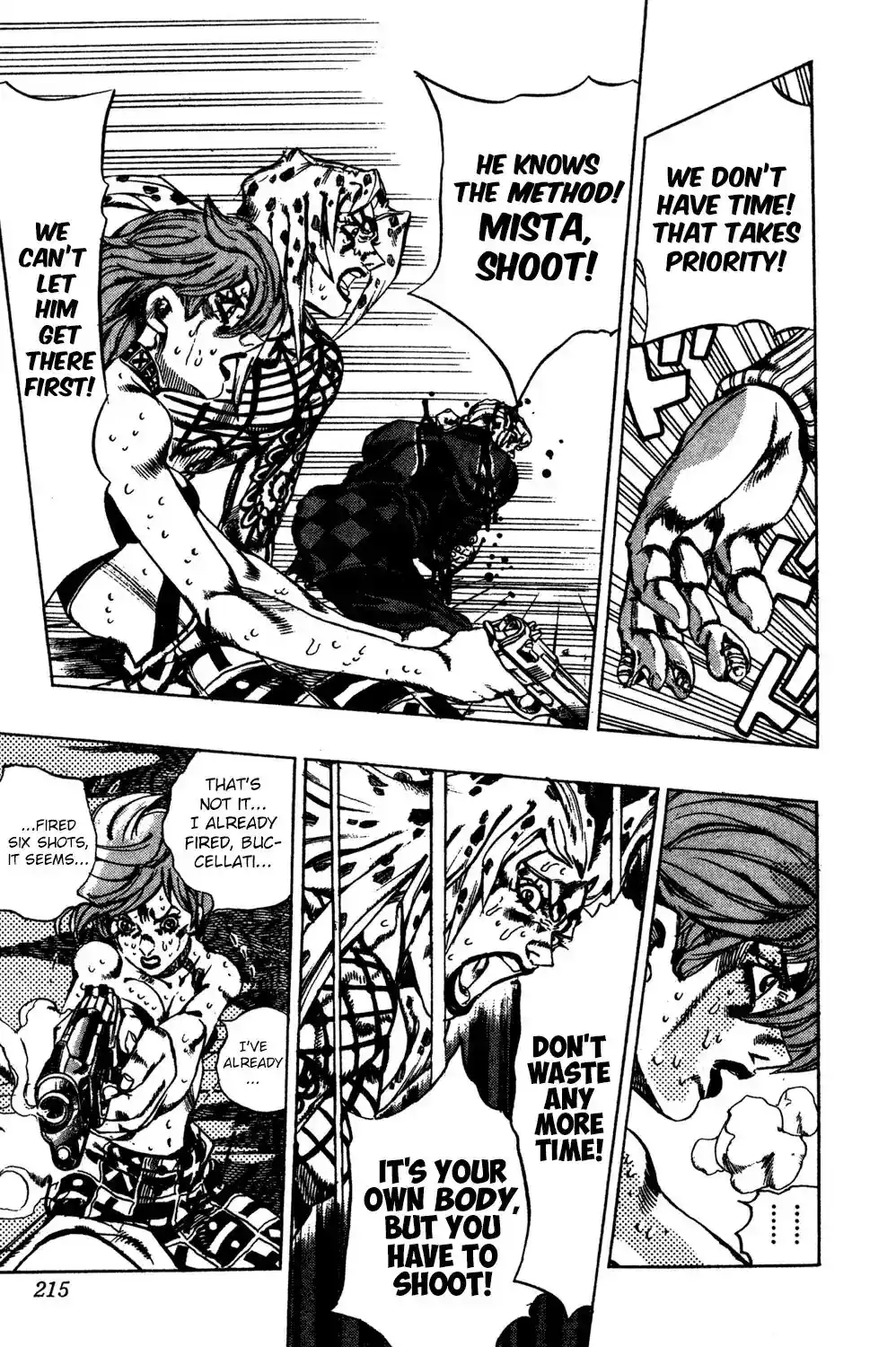 JoJo’s Bizarre Adventure Chapter 582