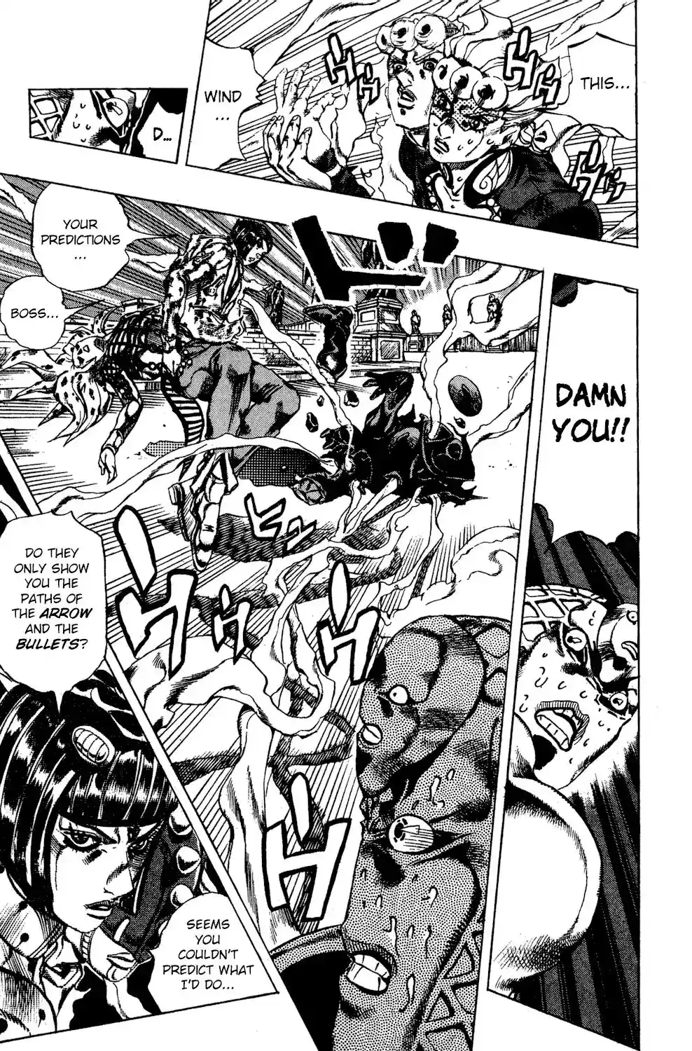 JoJo’s Bizarre Adventure Chapter 584