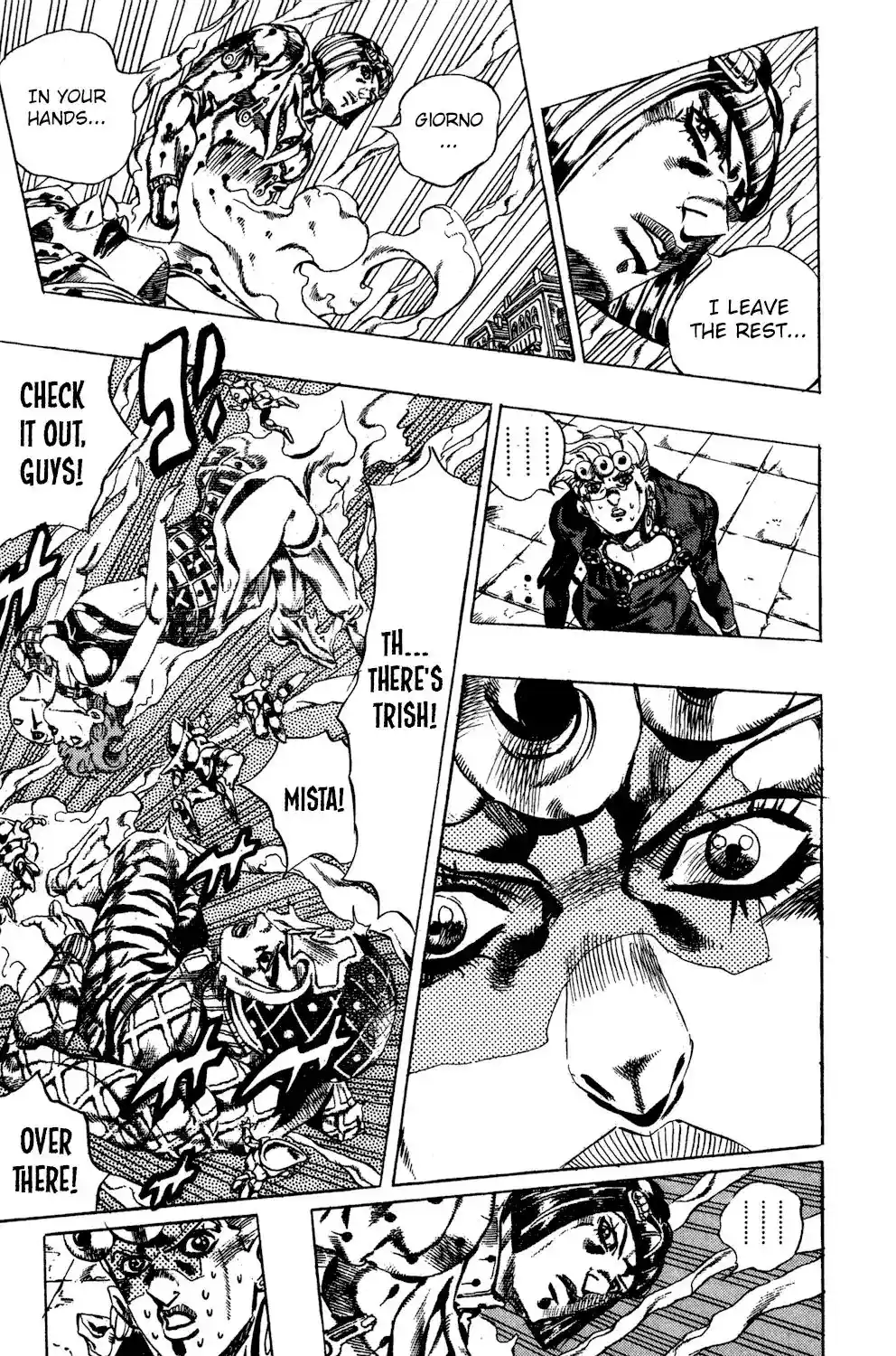 JoJo’s Bizarre Adventure Chapter 584