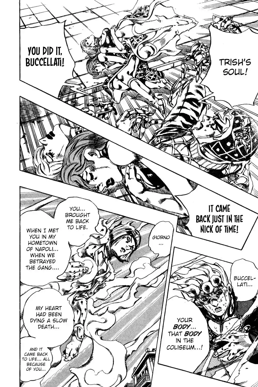 JoJo’s Bizarre Adventure Chapter 584