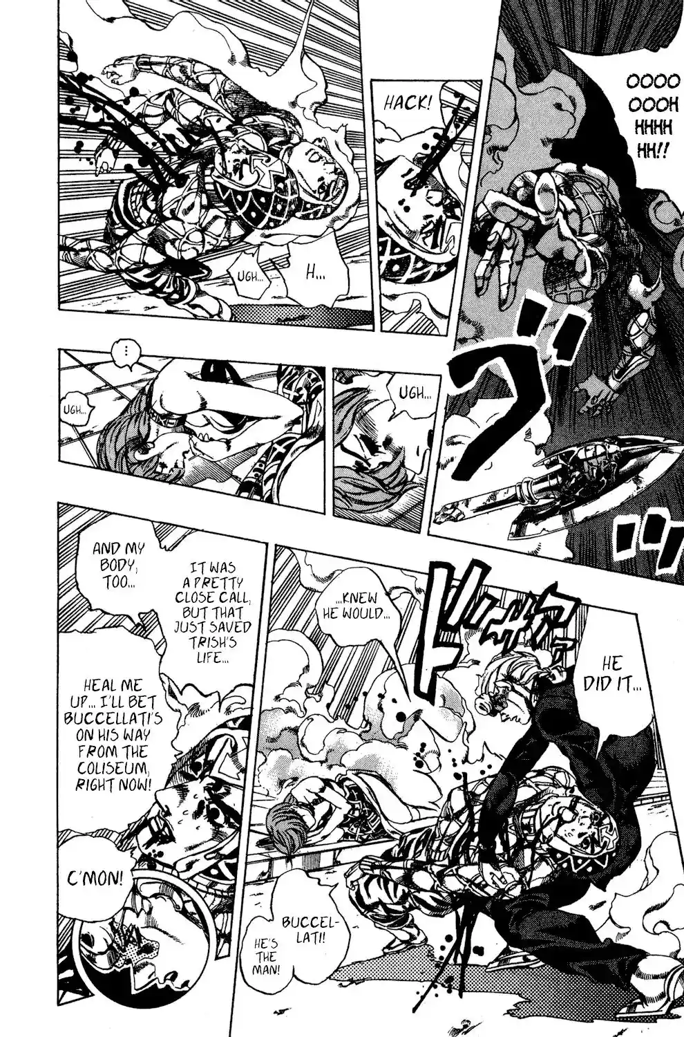 JoJo’s Bizarre Adventure Chapter 584