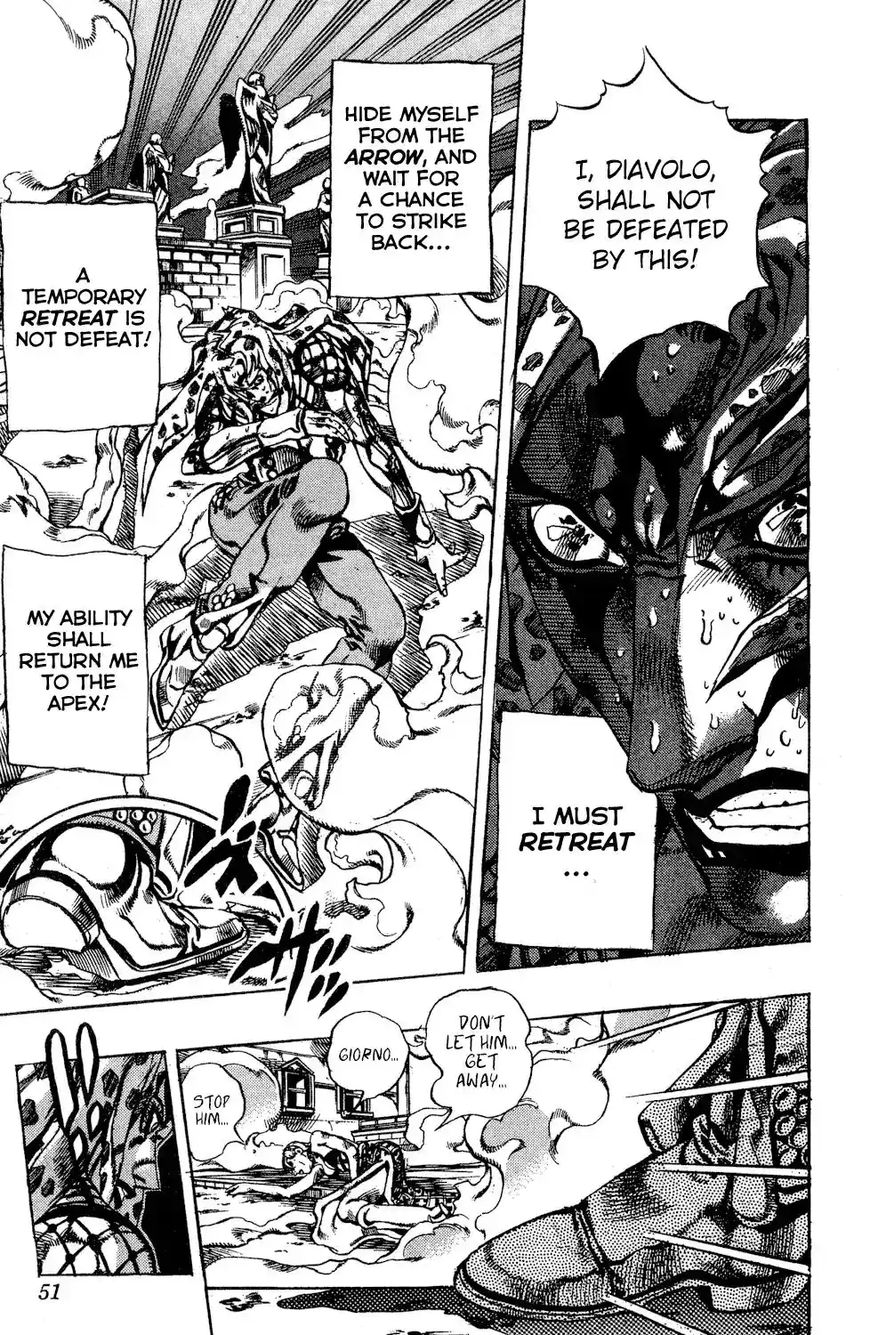 JoJo’s Bizarre Adventure Chapter 585