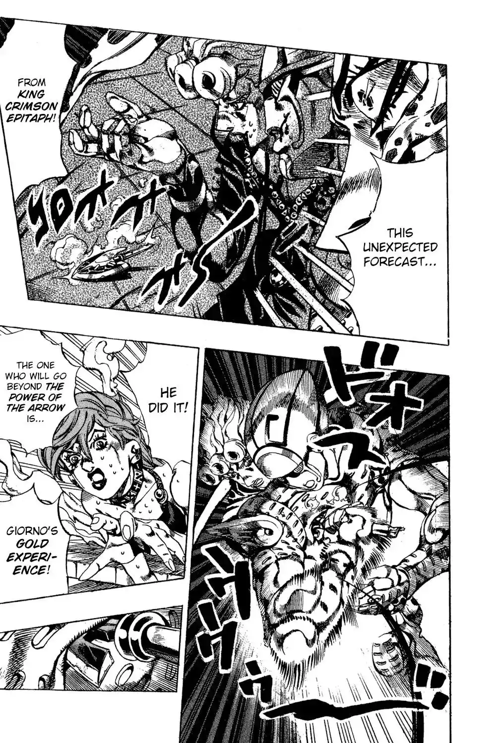 JoJo’s Bizarre Adventure Chapter 585