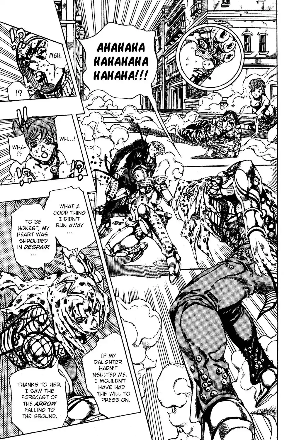 JoJo’s Bizarre Adventure Chapter 585