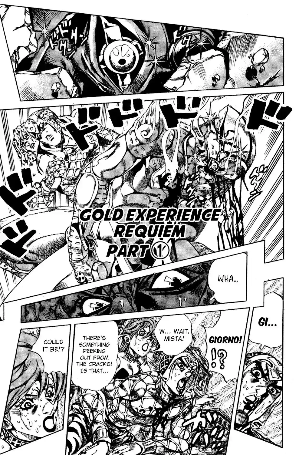 JoJo’s Bizarre Adventure Chapter 586