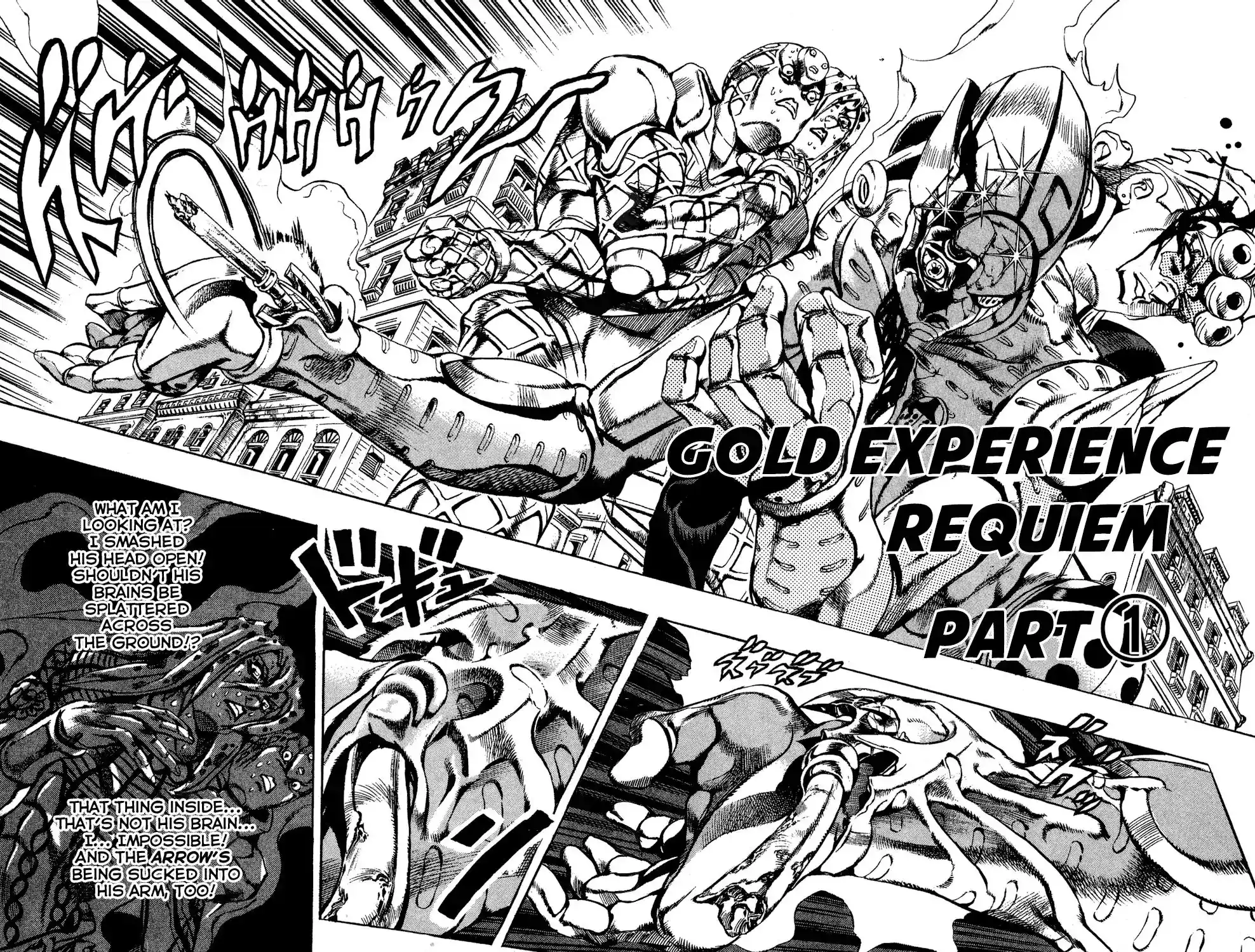 JoJo’s Bizarre Adventure Chapter 586