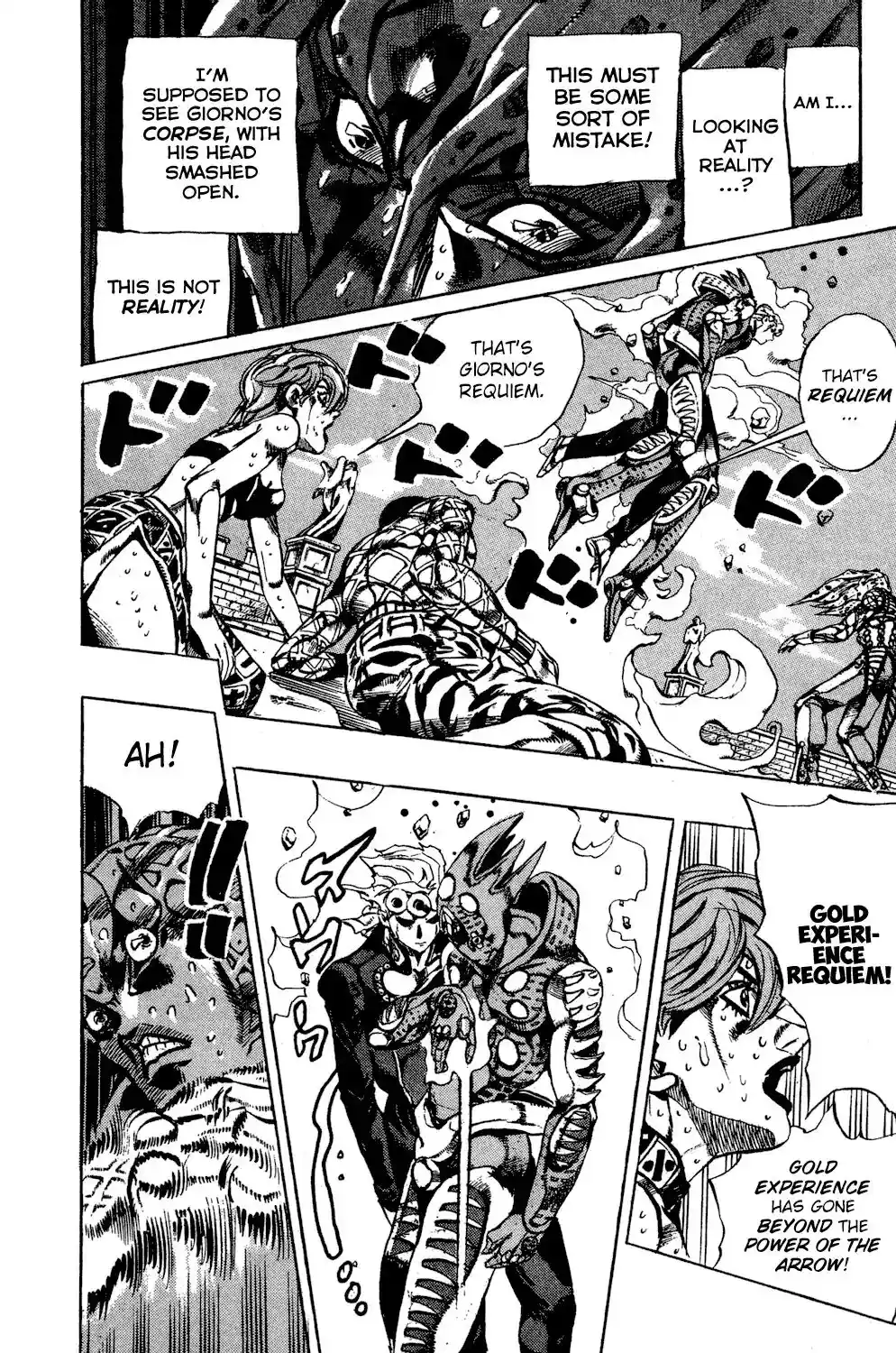 JoJo’s Bizarre Adventure Chapter 586