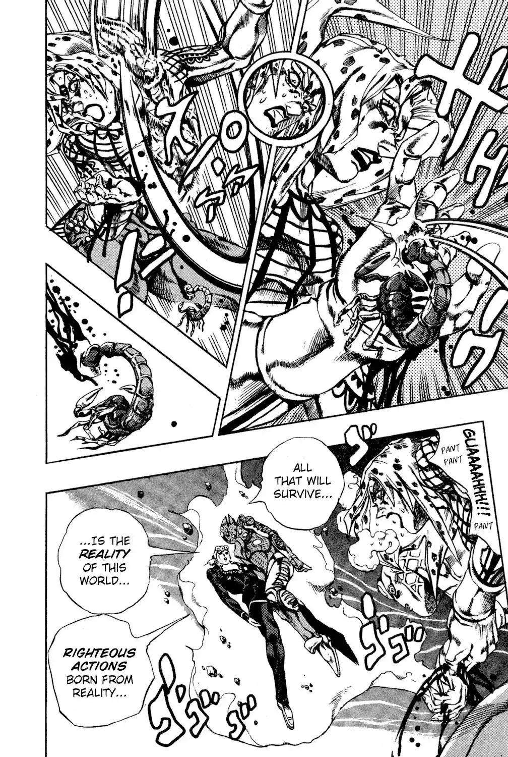 JoJo’s Bizarre Adventure Chapter 586