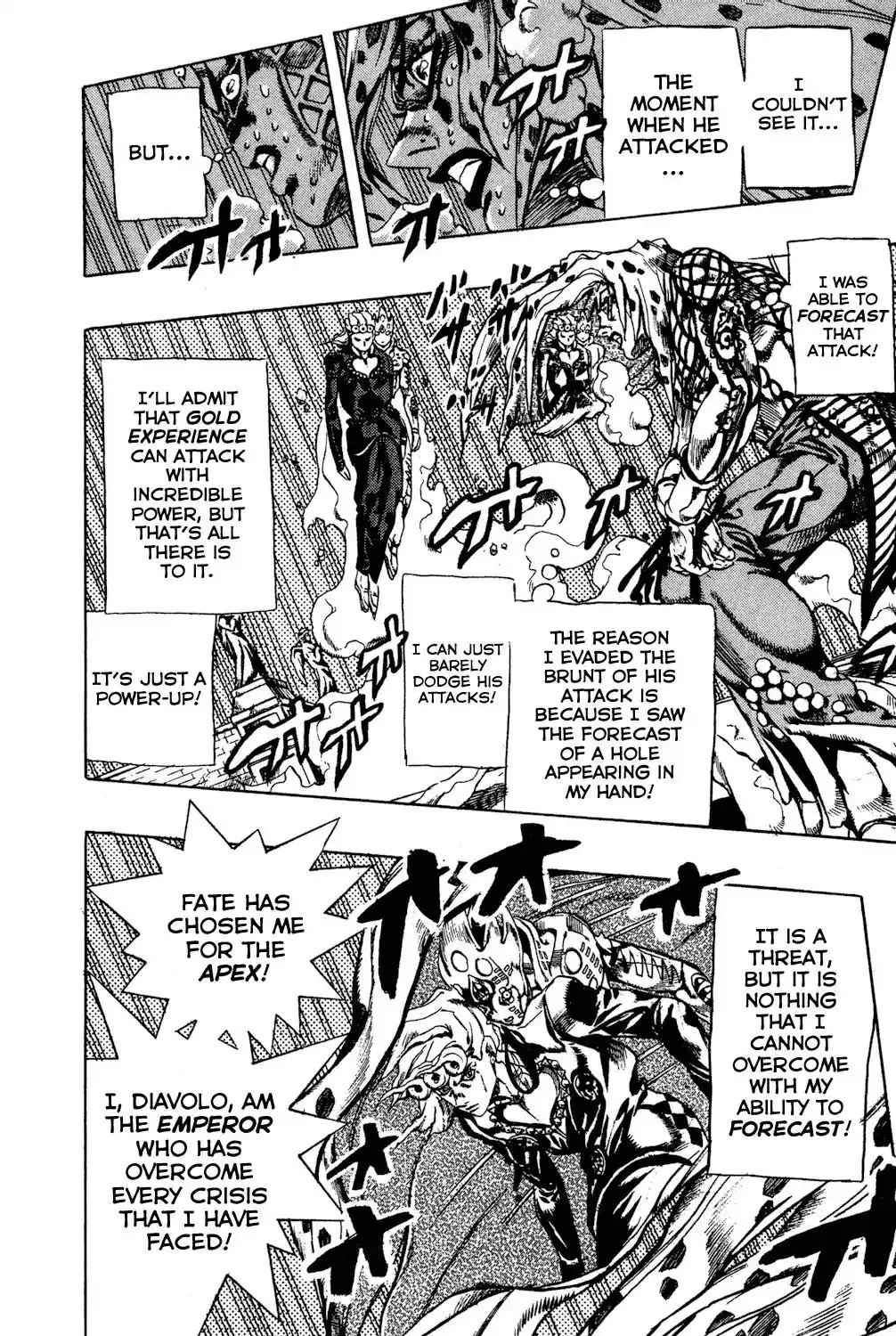 JoJo’s Bizarre Adventure Chapter 586