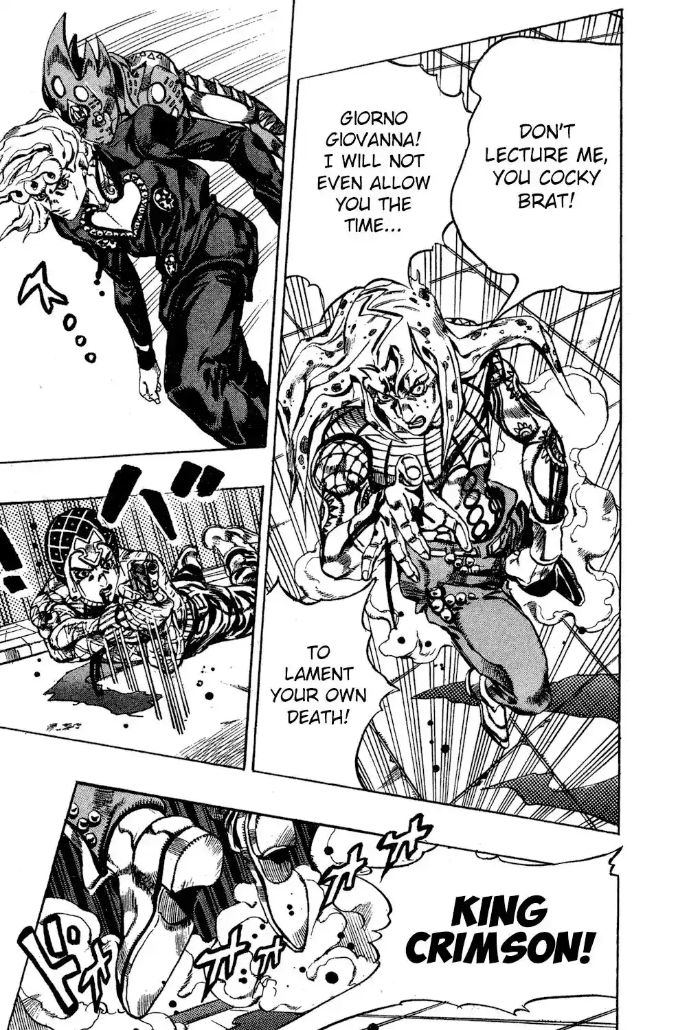 JoJo’s Bizarre Adventure Chapter 586