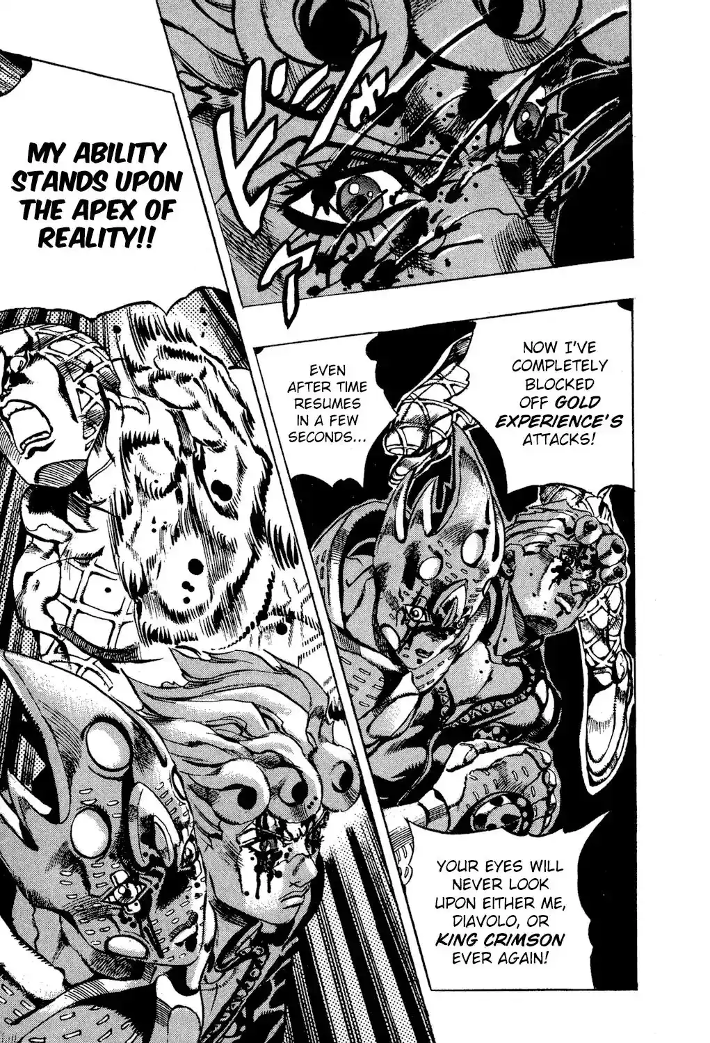 JoJo’s Bizarre Adventure Chapter 586