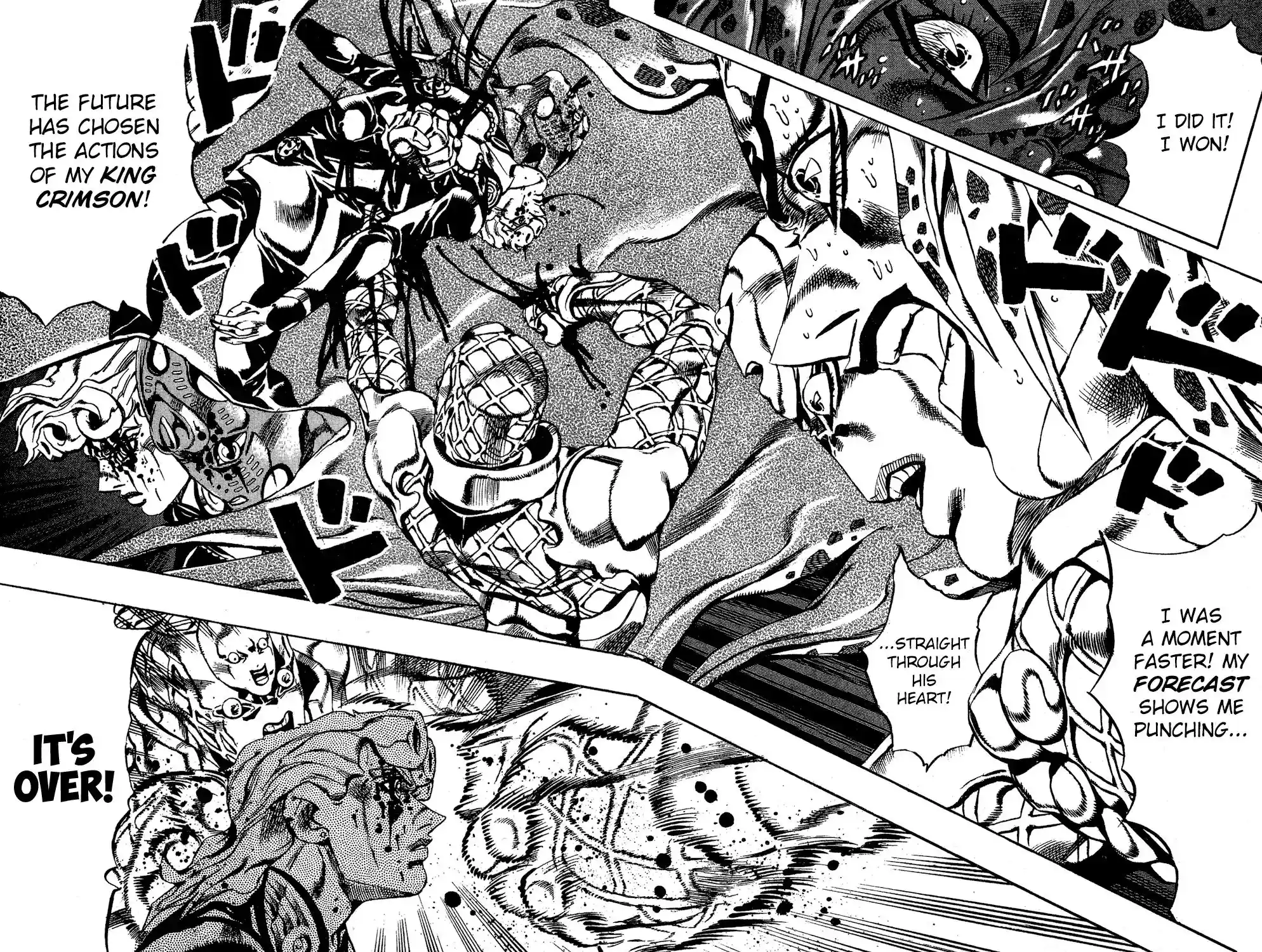 JoJo’s Bizarre Adventure Chapter 587