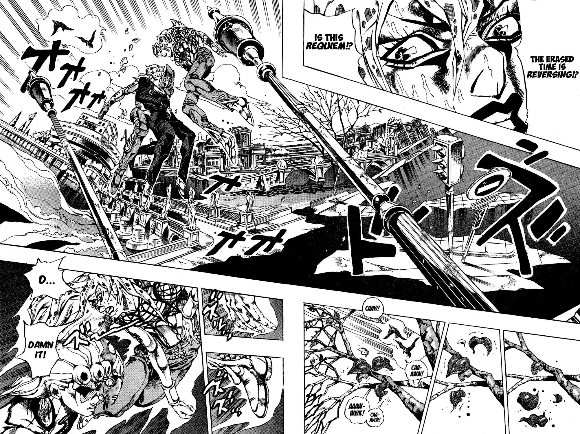 JoJo’s Bizarre Adventure Chapter 587