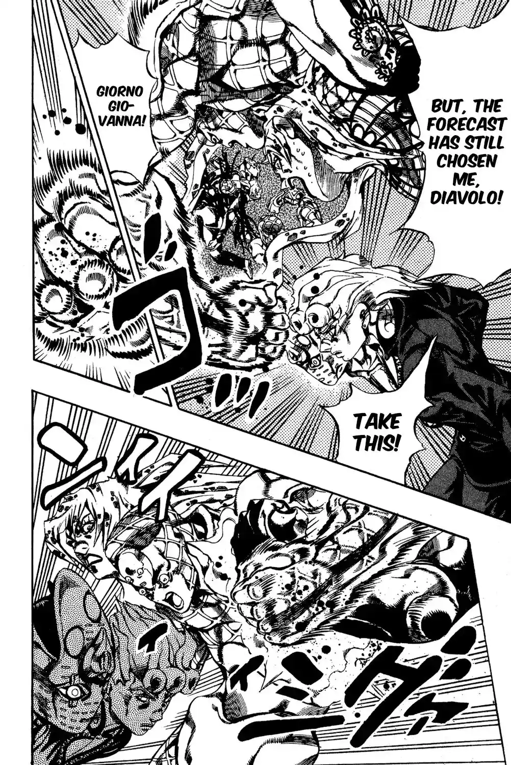 JoJo’s Bizarre Adventure Chapter 587