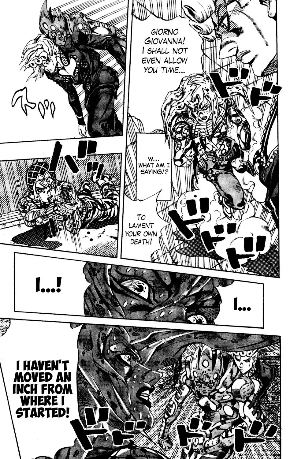 JoJo’s Bizarre Adventure Chapter 587