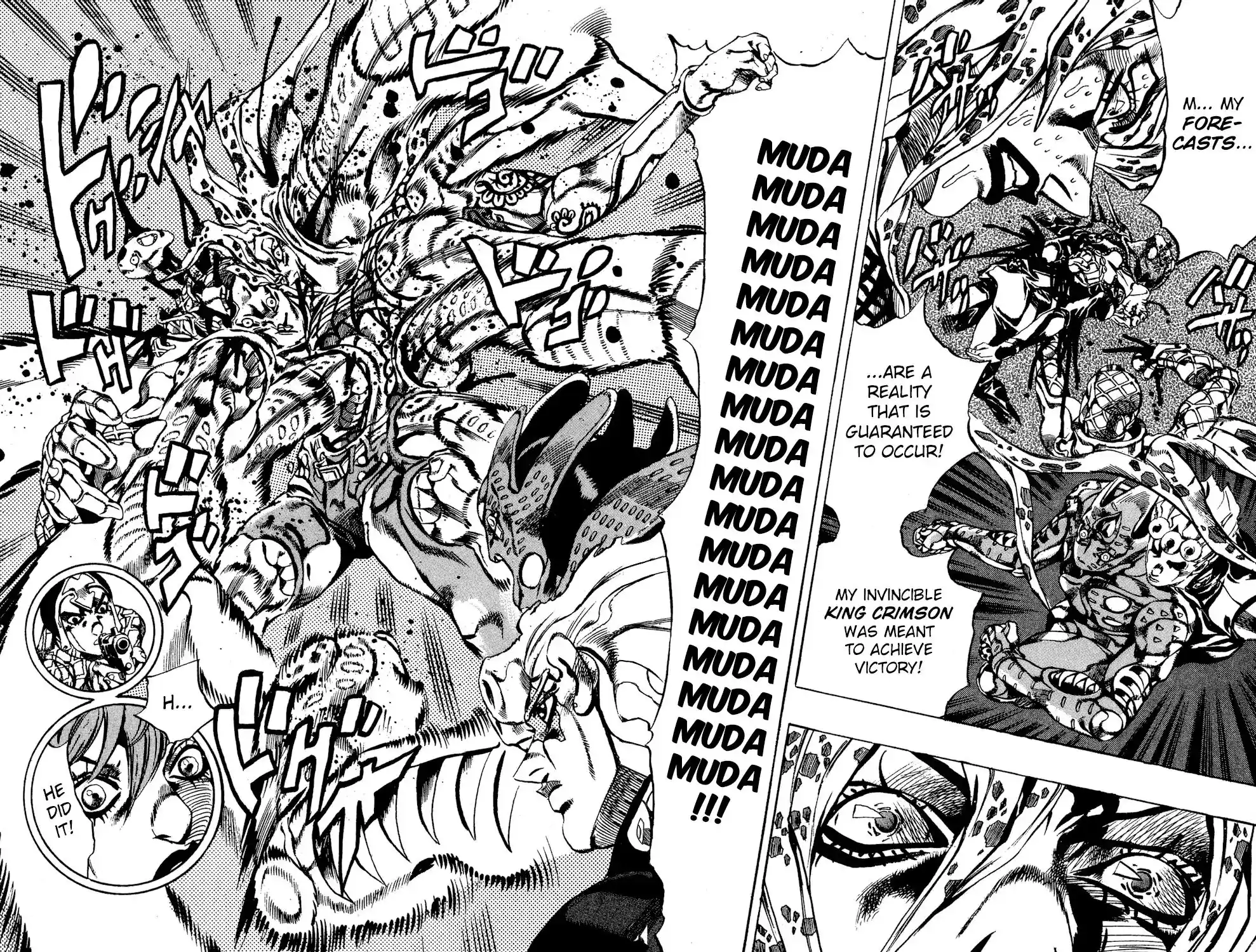 JoJo’s Bizarre Adventure Chapter 587