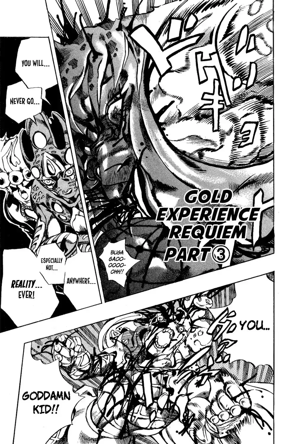 JoJo’s Bizarre Adventure Chapter 588