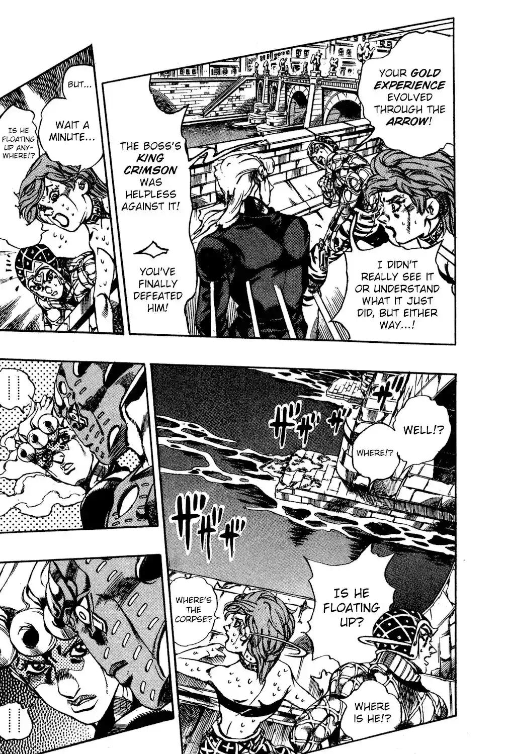 JoJo’s Bizarre Adventure Chapter 588