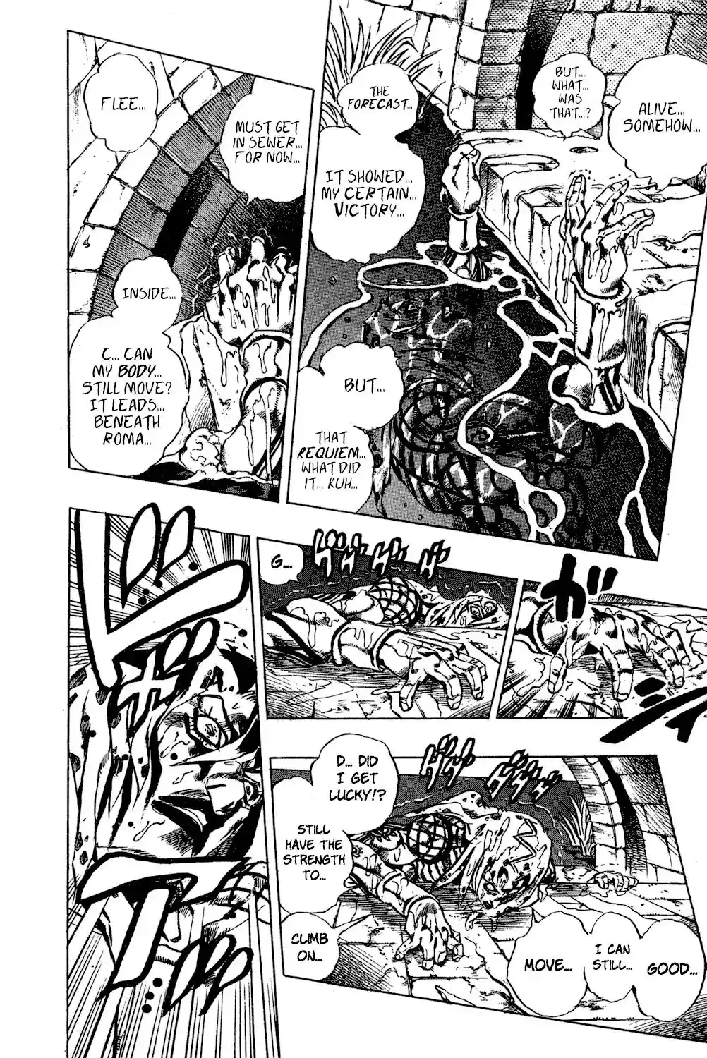 JoJo’s Bizarre Adventure Chapter 588