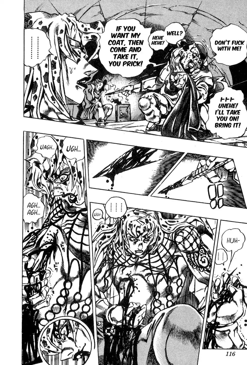 JoJo’s Bizarre Adventure Chapter 588