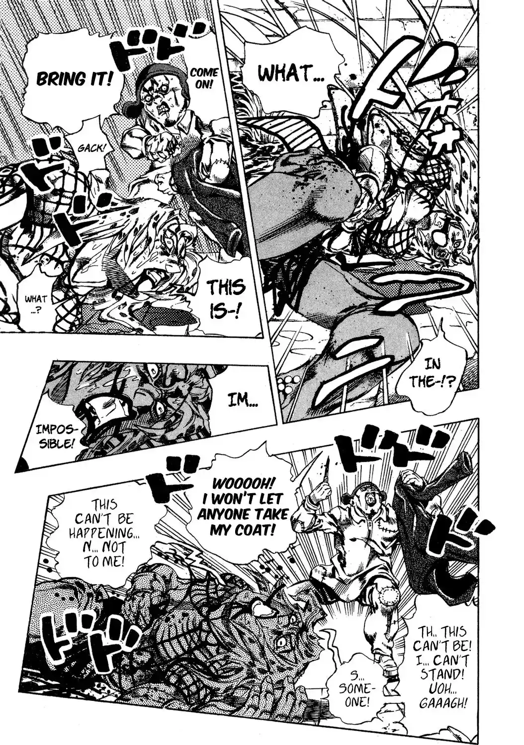 JoJo’s Bizarre Adventure Chapter 588