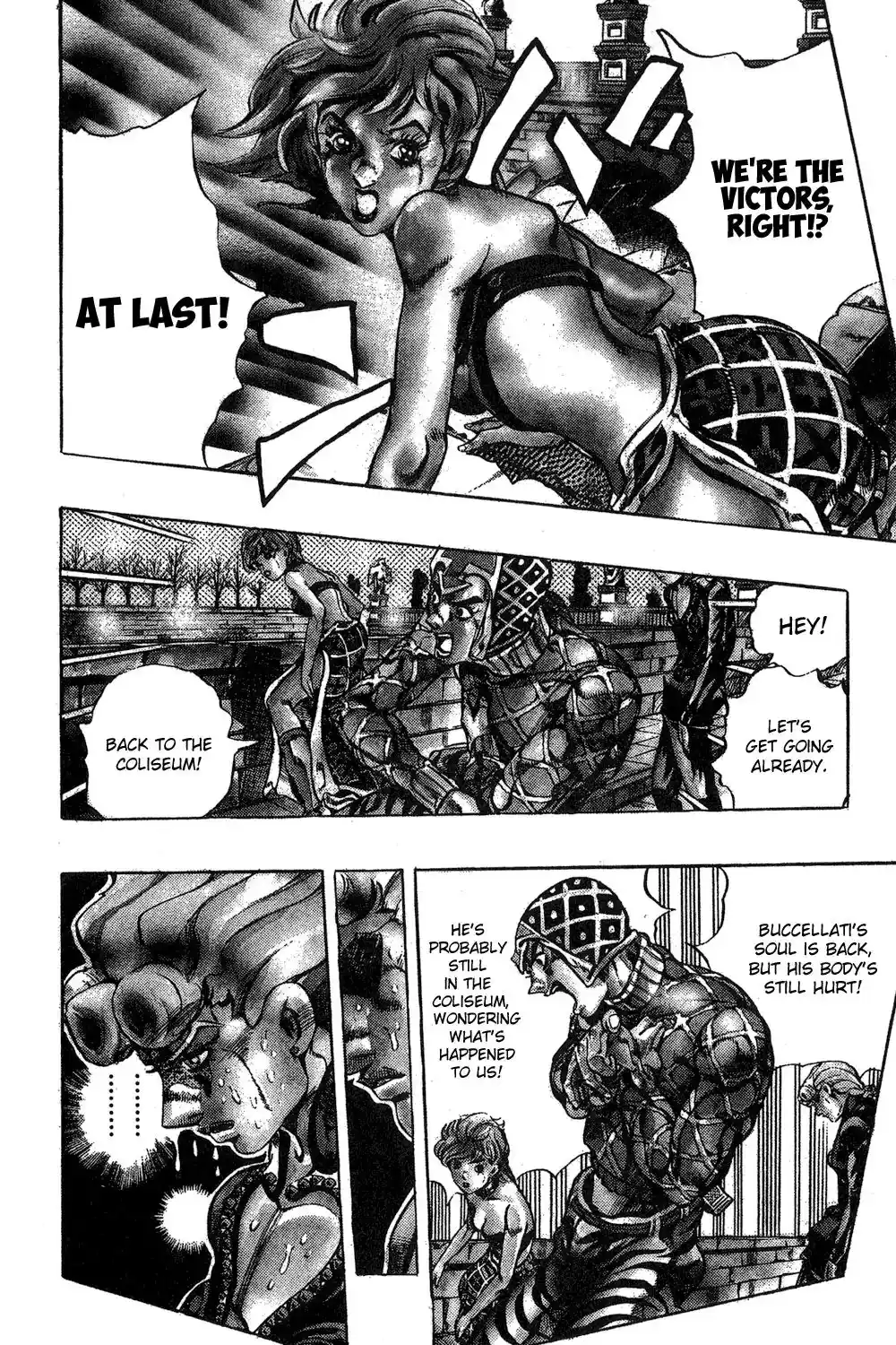 JoJo’s Bizarre Adventure Chapter 589