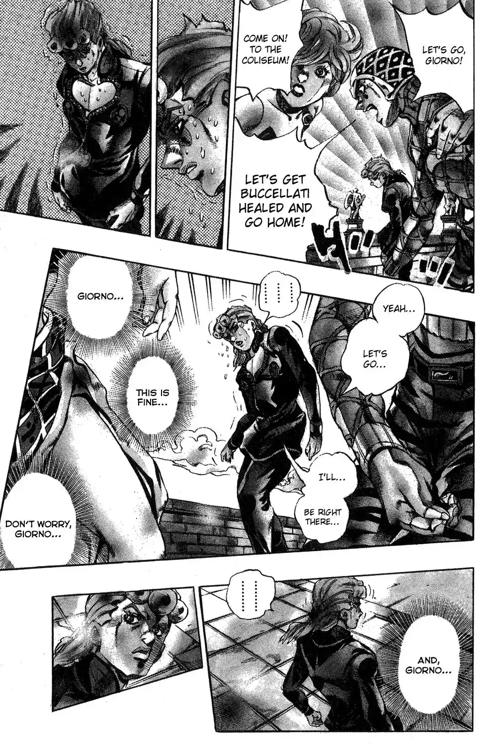 JoJo’s Bizarre Adventure Chapter 589