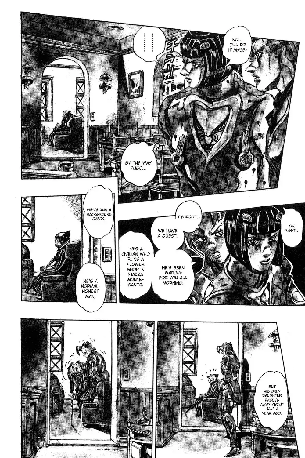 JoJo’s Bizarre Adventure Chapter 590