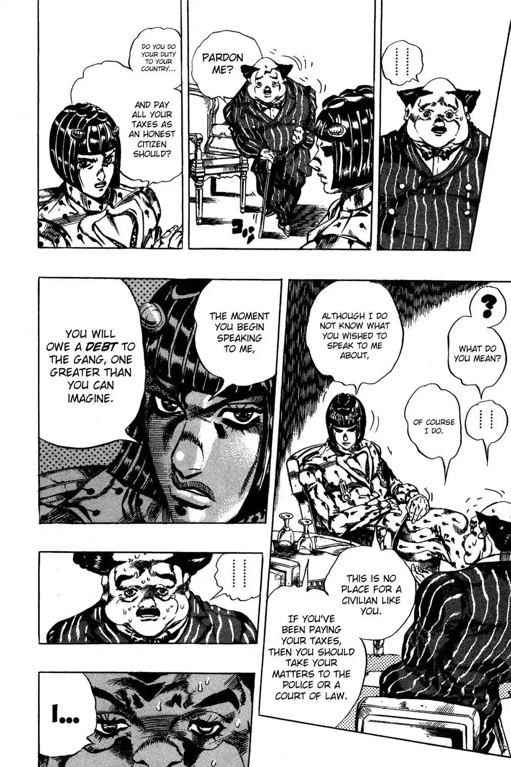 JoJo’s Bizarre Adventure Chapter 590