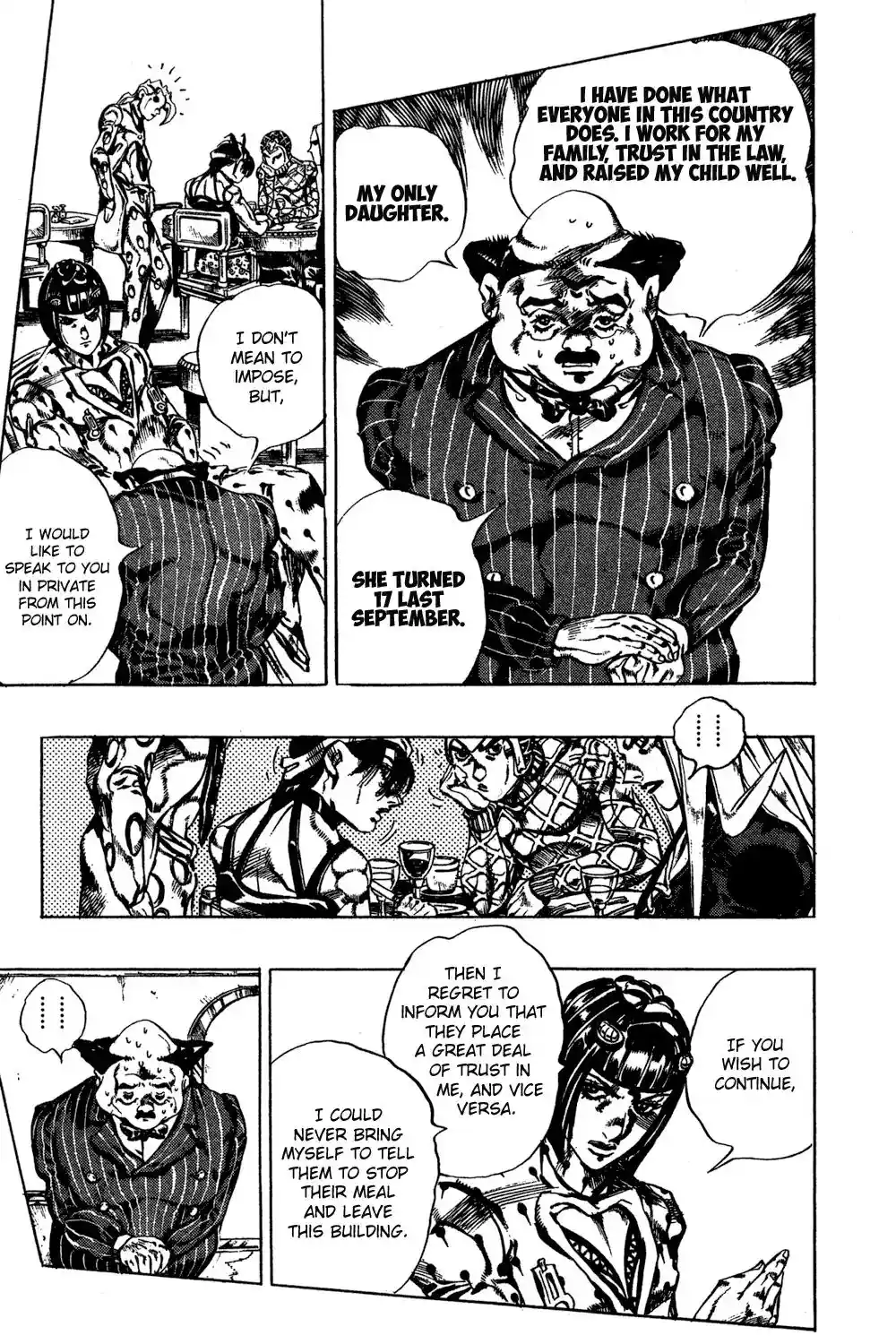 JoJo’s Bizarre Adventure Chapter 590