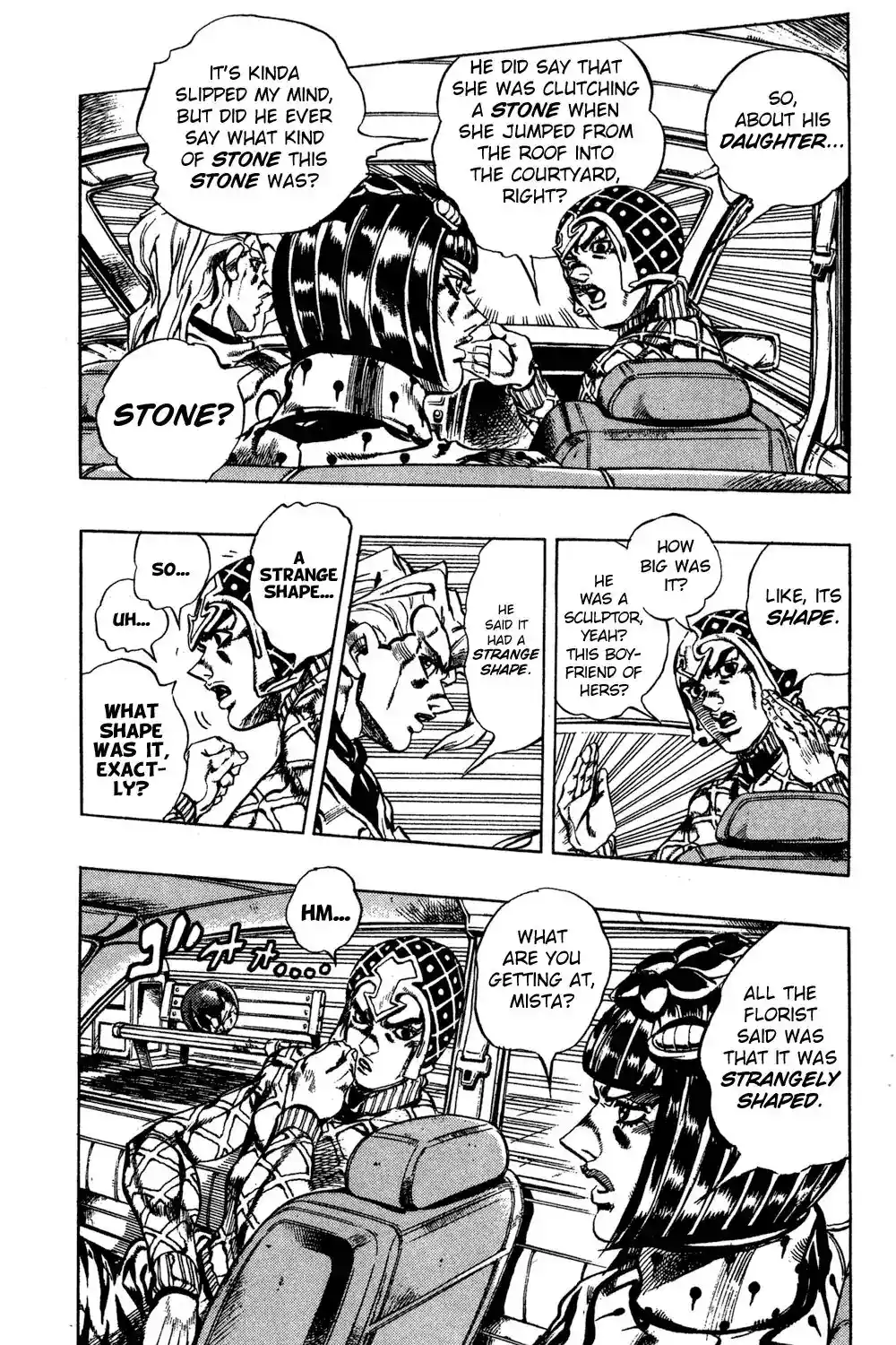 JoJo’s Bizarre Adventure Chapter 591