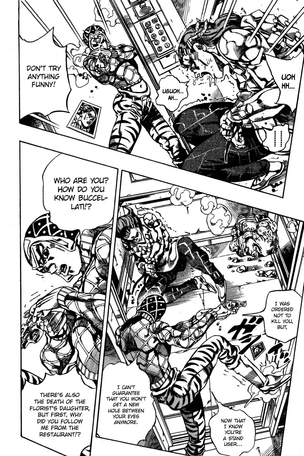 JoJo’s Bizarre Adventure Chapter 592