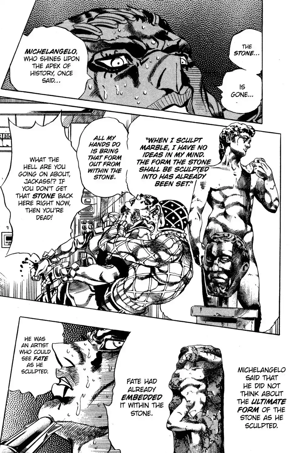 JoJo’s Bizarre Adventure Chapter 592