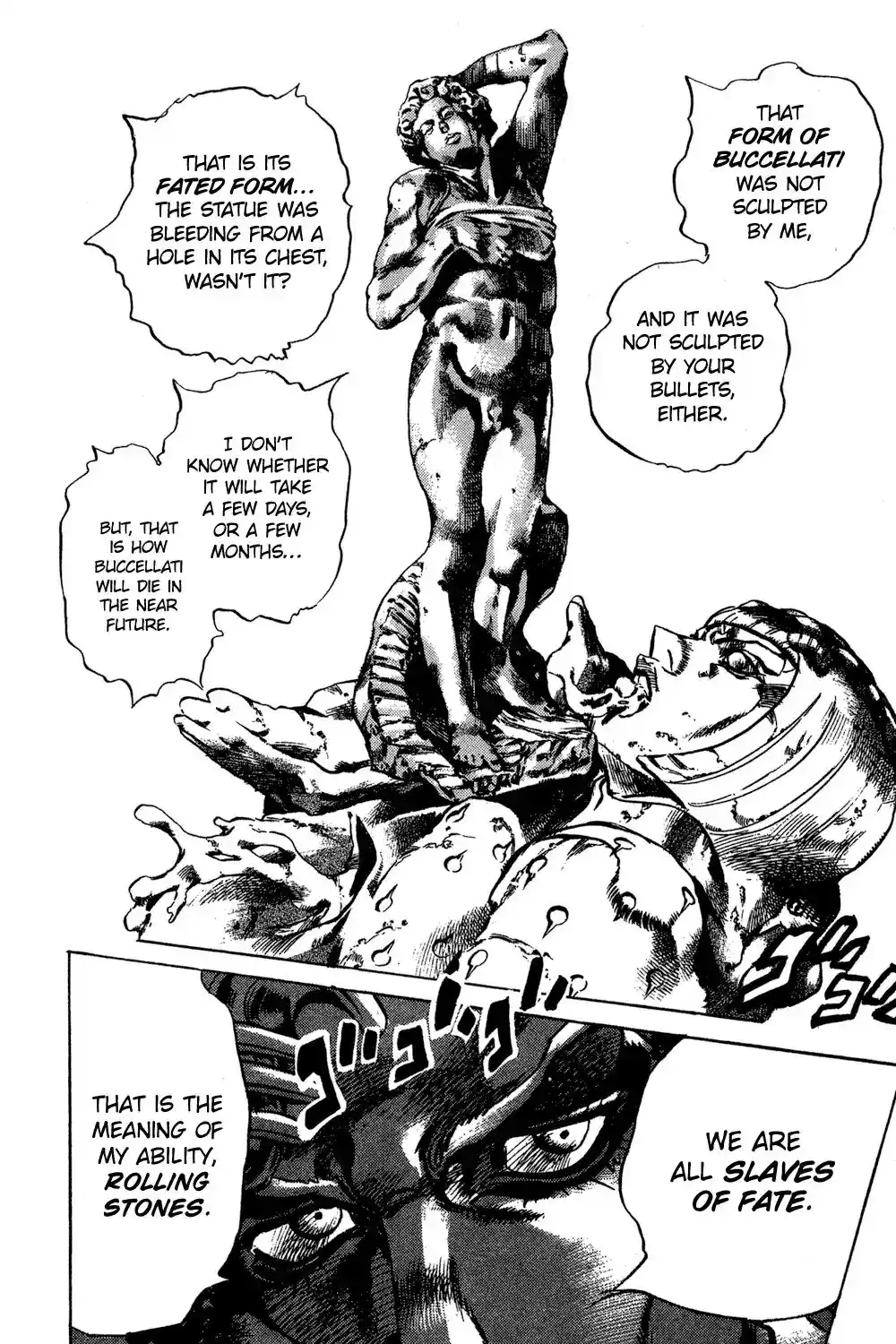 JoJo’s Bizarre Adventure Chapter 592