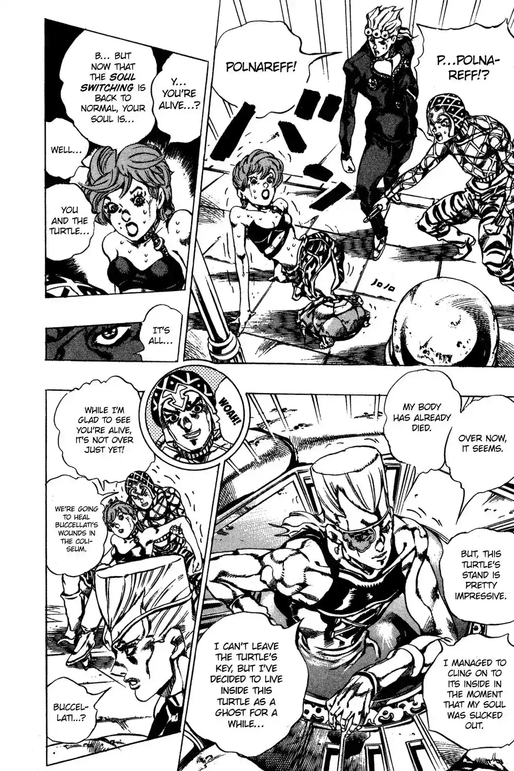 JoJo’s Bizarre Adventure Chapter 594