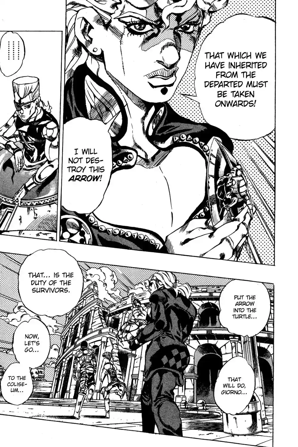 JoJo’s Bizarre Adventure Chapter 594
