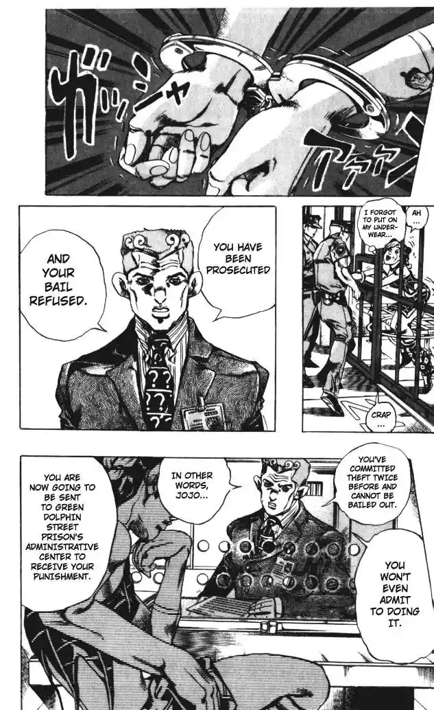 JoJo’s Bizarre Adventure Chapter 595