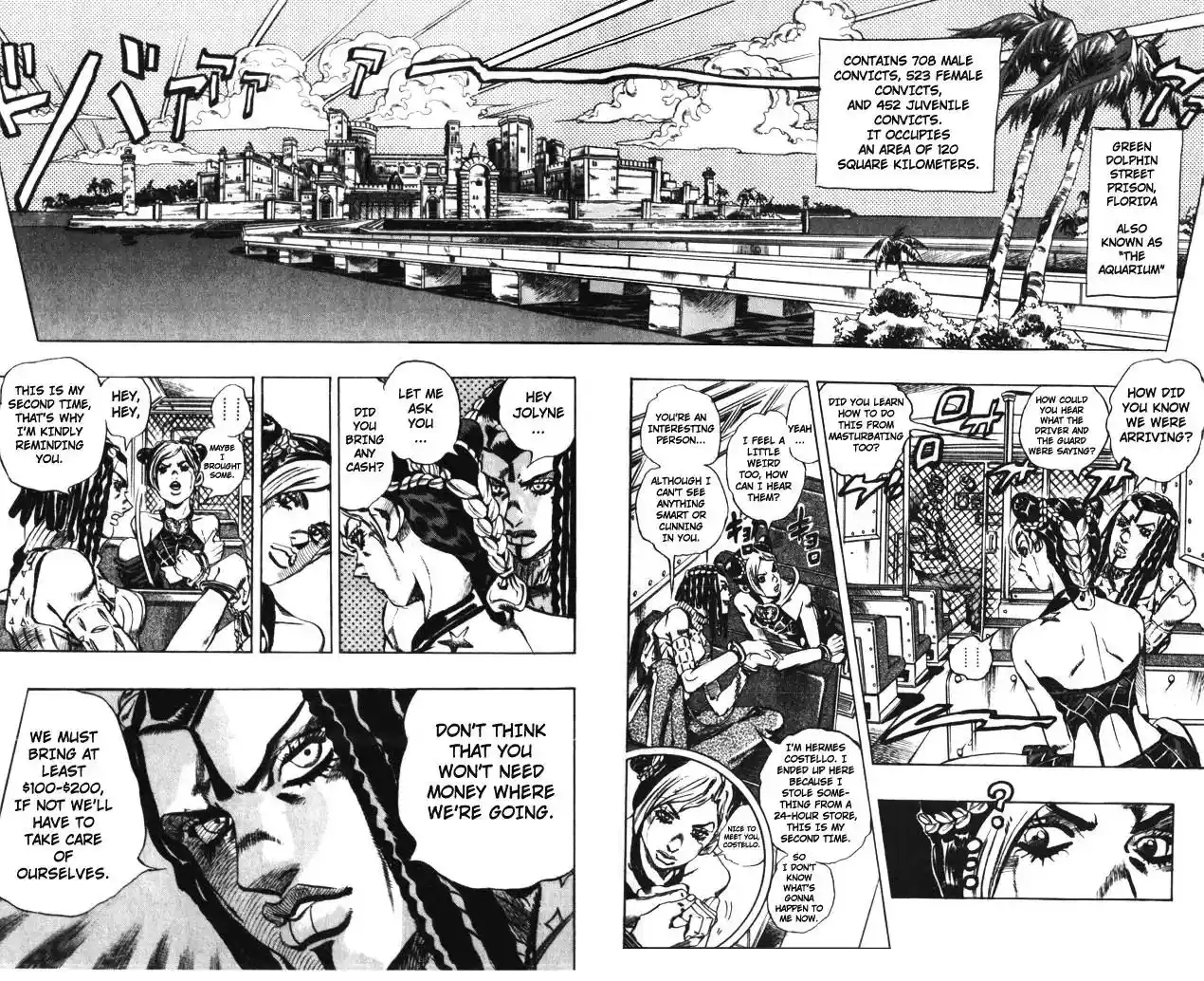 JoJo’s Bizarre Adventure Chapter 595