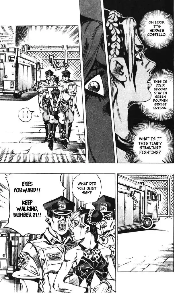 JoJo’s Bizarre Adventure Chapter 595