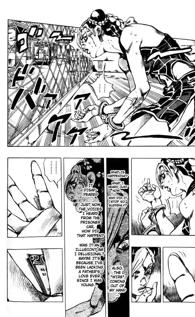 JoJo’s Bizarre Adventure Chapter 595