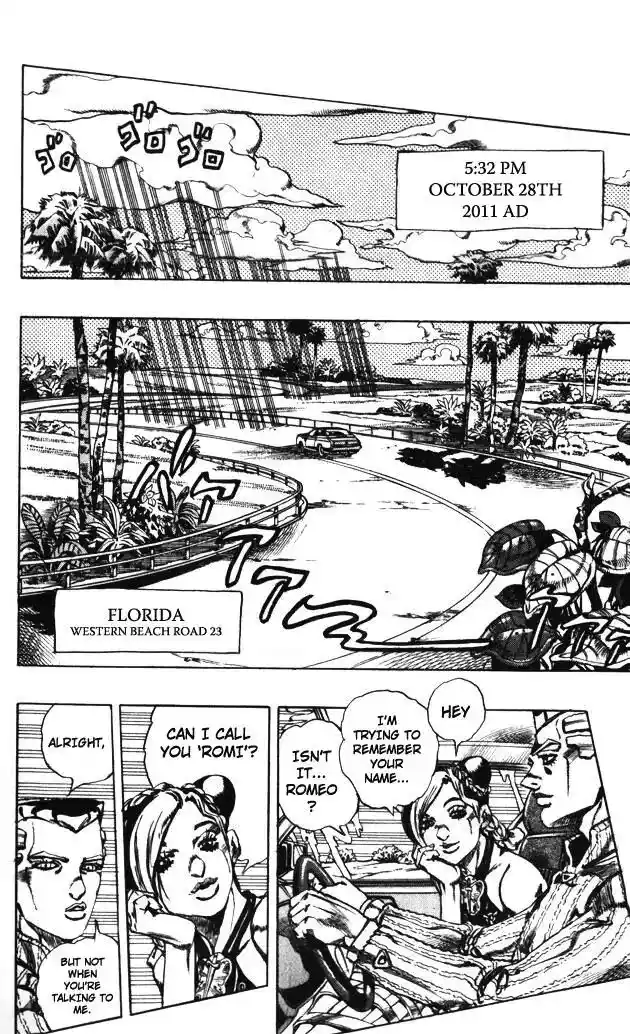 JoJo’s Bizarre Adventure Chapter 596