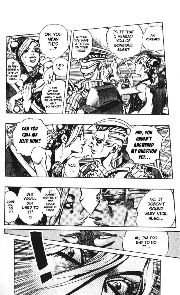 JoJo’s Bizarre Adventure Chapter 596