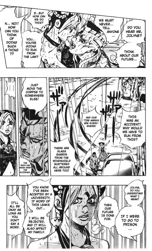 JoJo’s Bizarre Adventure Chapter 596