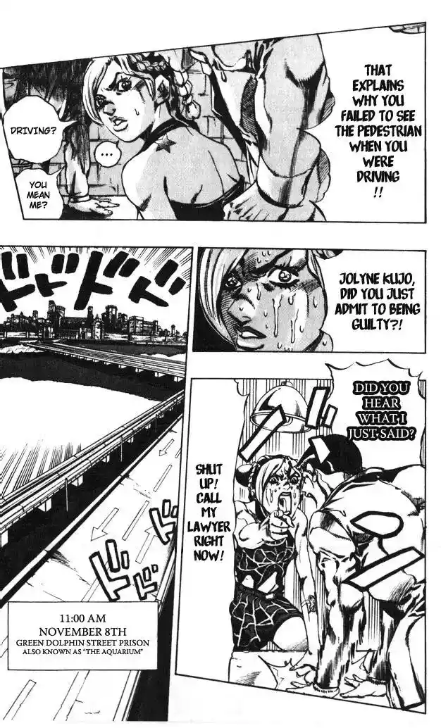 JoJo’s Bizarre Adventure Chapter 596