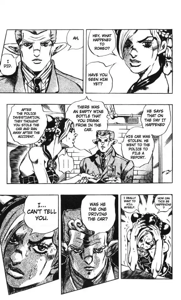 JoJo’s Bizarre Adventure Chapter 596