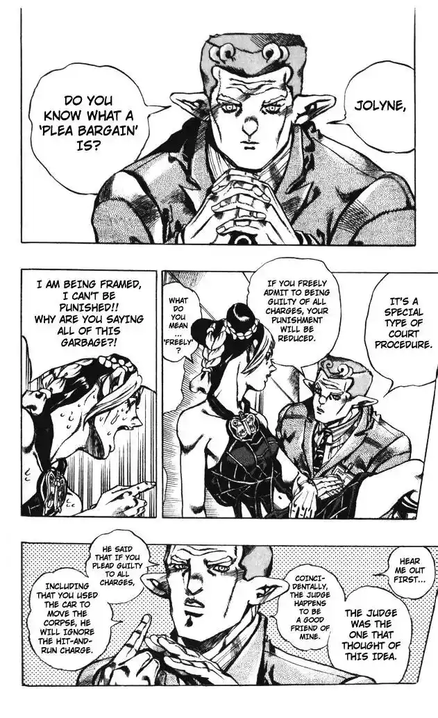 JoJo’s Bizarre Adventure Chapter 596