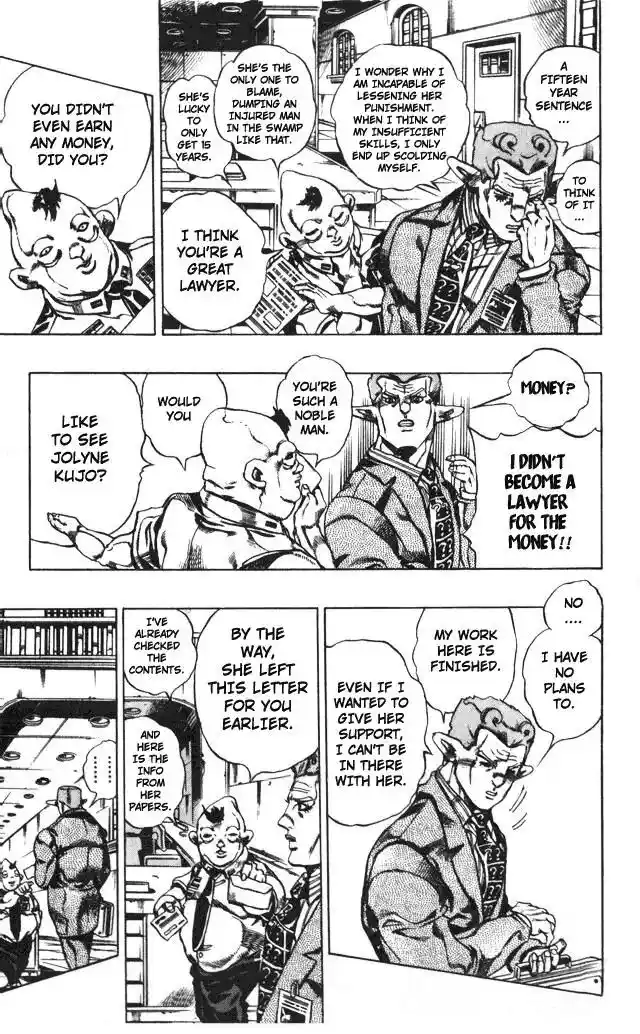 JoJo’s Bizarre Adventure Chapter 597