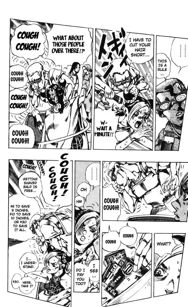 JoJo’s Bizarre Adventure Chapter 598