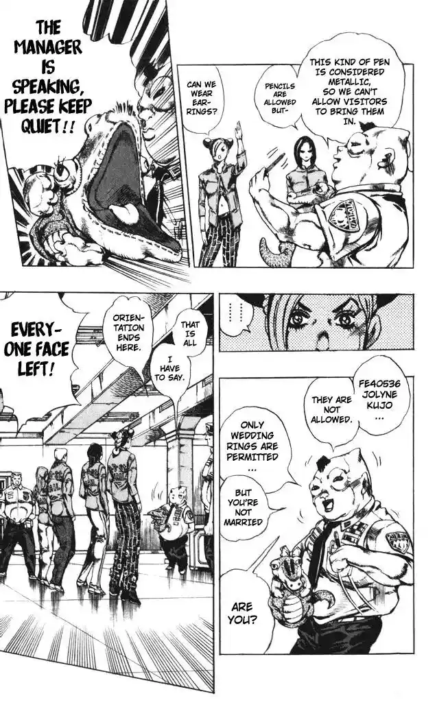 JoJo’s Bizarre Adventure Chapter 598